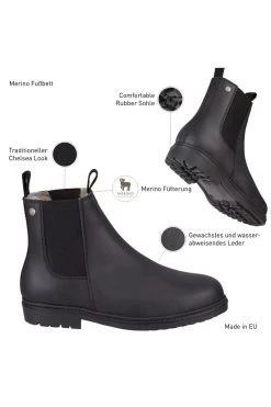 Stiefelette New Work Winter -Reiter Geschäft stiefelette new work winter black ID4o6j d p 13 4