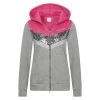 Sweatjacke Mit Kapuze IRHDiamond Für Damen -Reiter Geschäft sweatjacke mit kapuze irhdiamond f r damen n0Abgr LyX 1 5