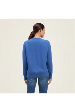 Ariat Sweatshirt Rebar Workman Für Damen -Reiter Geschäft sweatshirt rebar workman f r damen true navy KWN6B gwYJ 3 3