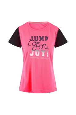 T-Shirt IRHFor Real Für Damen, Diva Pink