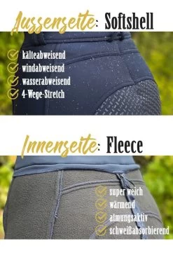 Thermo-Softshellreithose High Waist Mit Sillikonvollbesatz Für Damen -Reiter Geschäft thermo softshellreithose high waist mit sillikonvollbesatz f r da cjcrVignYA 7 10
