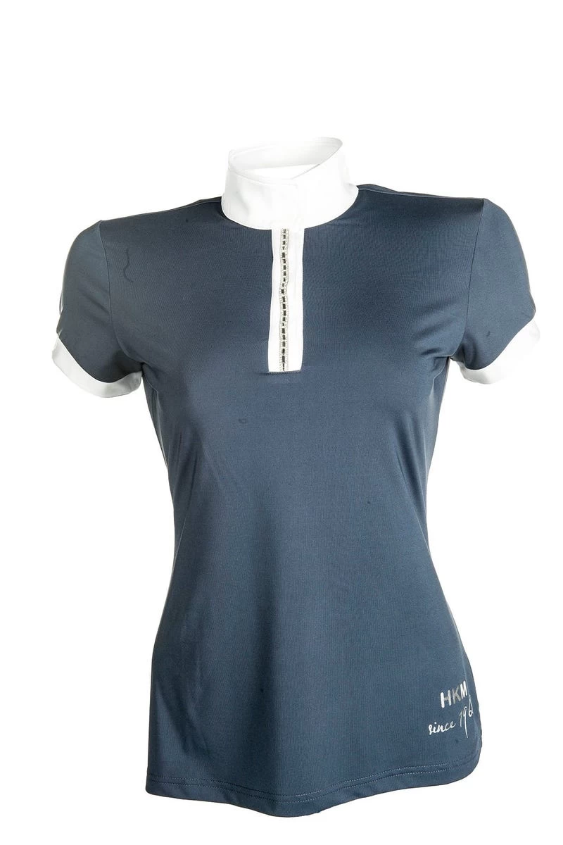 Turniershirt Crystal Für Damen, Dunkelblau 3 Turniershirt Crystal Für Damen, Dunkelblau