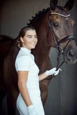 Turniershirt Fleur Für Kinder -Reiter Geschäft turniershirt fleur f r kinder wei uZtaPtX1Qq 3 3