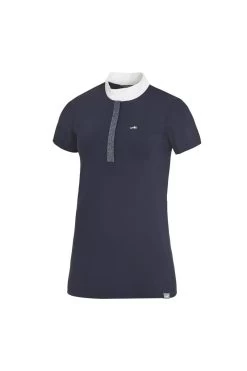 Turniershirt Larissa Für Damen, Moonlight Blue