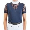 Turniershirt Ravenna Für Damen -Reiter Geschäft turniershirt ravenna f r damen navy dnFLBs1XUu 1 2