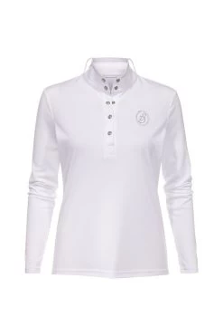 Turniershirt IRHStarlight Langarm Für Damen, White