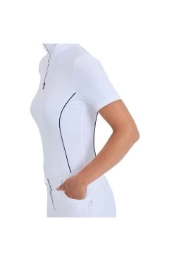 Turniershirt Villena Für Damen -Reiter Geschäft turniershirt villena f r damen wei navy MHxGB37Yc5 9 8