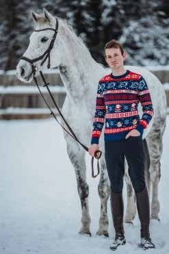 Weihnachtspullover "Merry Chiristmas" Für Damen -Reiter Geschäft weihnachtspullover merry chiristmas f r damen IgbGwCYbGD 1