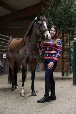 Weihnachtspullover "Merry Chiristmas" Für Damen -Reiter Geschäft weihnachtspullover merry chiristmas f r damen qUI6M3Vrnq 7