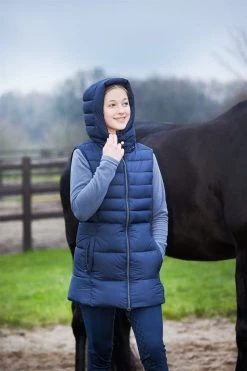 Weste Jill Für Damen -Reiter Geschäft weste jill f r damen navy HoLzNEIXsP 3 6